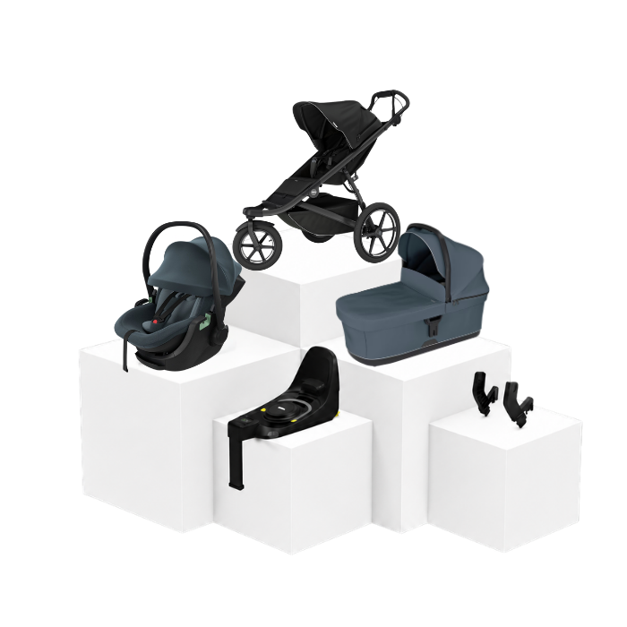 Thule Urban Glide 3 5-in-1 Travel Set – Babywanne, Babyschale & ISOFIX Basis