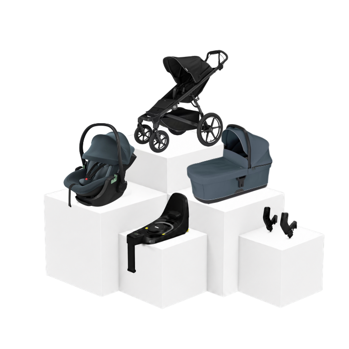 Thule Urban Glide 4 5-in-1 Travel Set – Babywanne, Babyschale & ISOFIX Basis