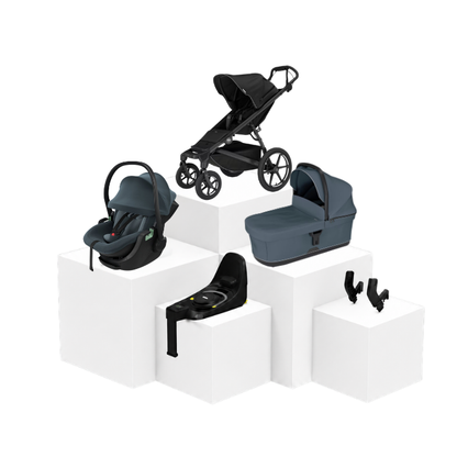 Thule Urban Glide 4 5-in-1 Travel Set – Babywanne, Babyschale & ISOFIX Basis
