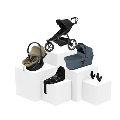 Thule Urban Glide 3 5-in-1 Travel Set – Babywanne, Babyschale & ISOFIX Basis