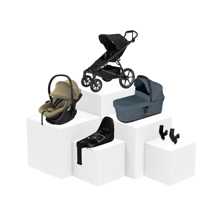Thule Urban Glide 4 5-in-1 Travel Set – Babywanne, Babyschale & ISOFIX Basis