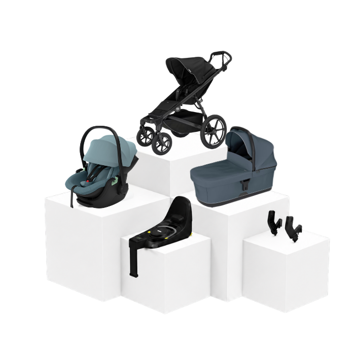 Thule Urban Glide 4 5-in-1 Travel Set – Babywanne, Babyschale & ISOFIX Basis
