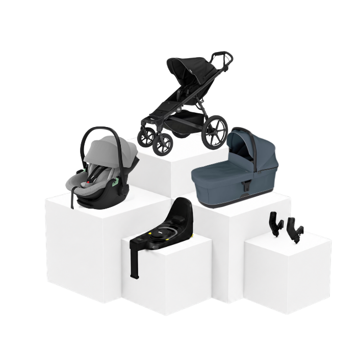 Thule Urban Glide 4 5-in-1 Travel Set – Babywanne, Babyschale & ISOFIX Basis