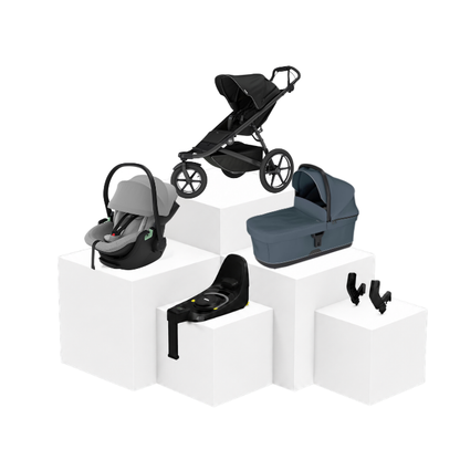 Thule Urban Glide 3 5-in-1 Travel Set – Babywanne, Babyschale & ISOFIX Basis
