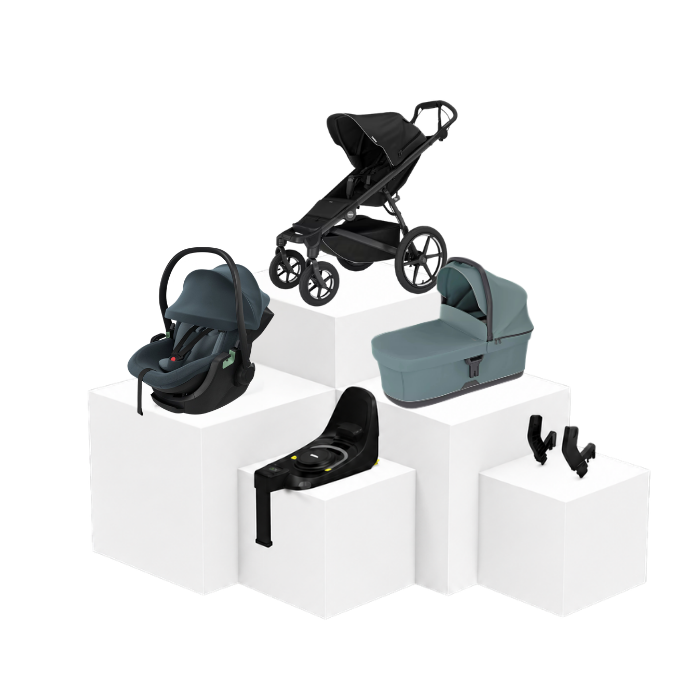 Thule Urban Glide 4 5-in-1 Travel Set – Babywanne, Babyschale & ISOFIX Basis
