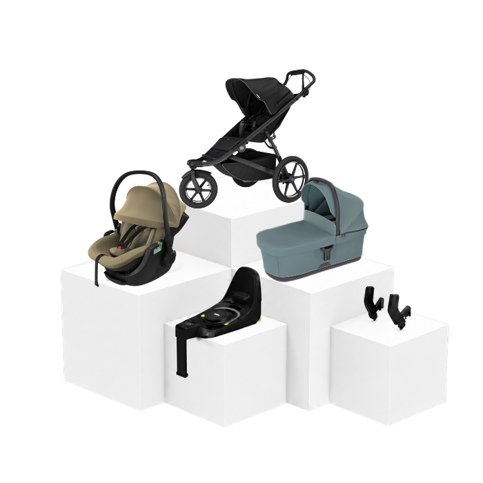 Thule Urban Glide 3 5-in-1 Travel Set – Babywanne, Babyschale & ISOFIX Basis