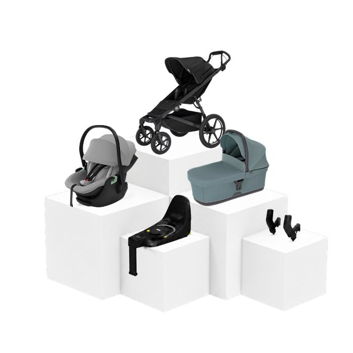 Thule Urban Glide 4 5-in-1 Travel Set – Babywanne, Babyschale & ISOFIX Basis