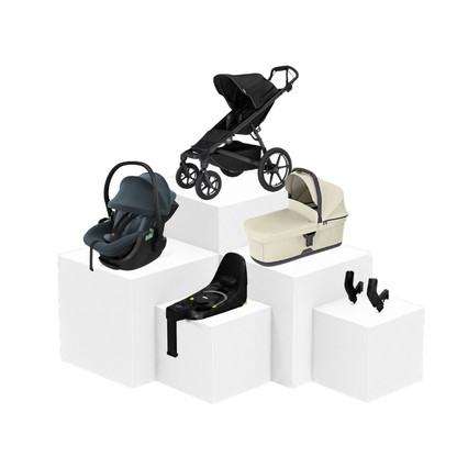 Thule Urban Glide 4 5-in-1 Travel Set – Babywanne, Babyschale & ISOFIX Basis