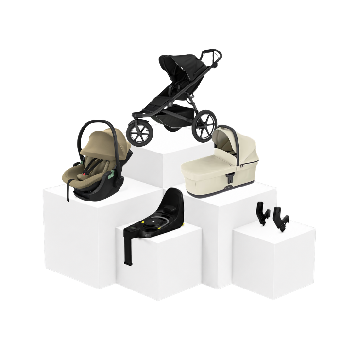 Thule Urban Glide 3 5-in-1 Travel Set – Babywanne, Babyschale & ISOFIX Basis