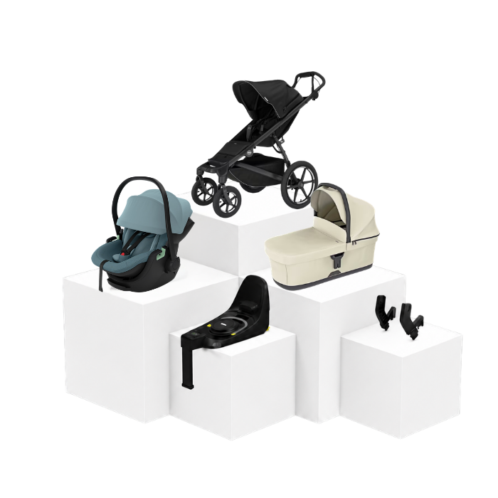 Thule Urban Glide 4 5-in-1 Travel Set – Babywanne, Babyschale & ISOFIX Basis