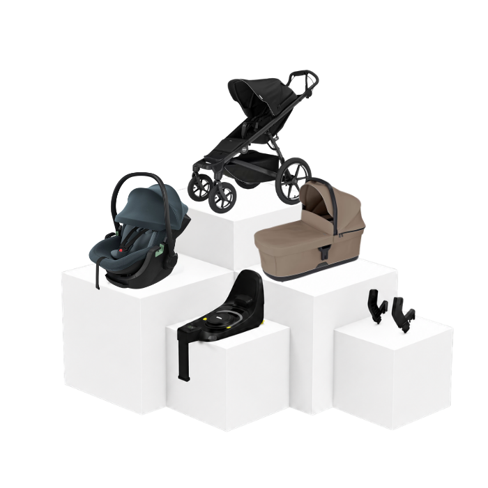 Thule Urban Glide 4 5-in-1 Travel Set – Babywanne, Babyschale & ISOFIX Basis