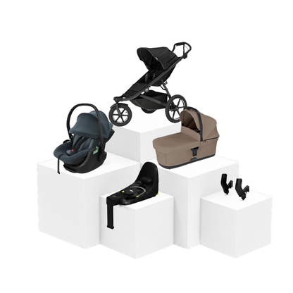 Thule Urban Glide 3 5-in-1 Travel Set – Babywanne, Babyschale & ISOFIX Basis