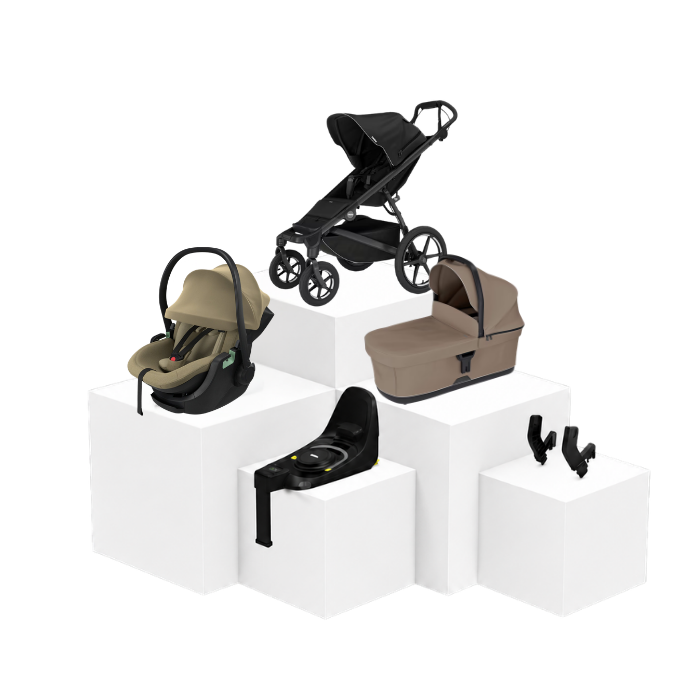 Thule Urban Glide 4 5-in-1 Travel Set – Babywanne, Babyschale & ISOFIX Basis