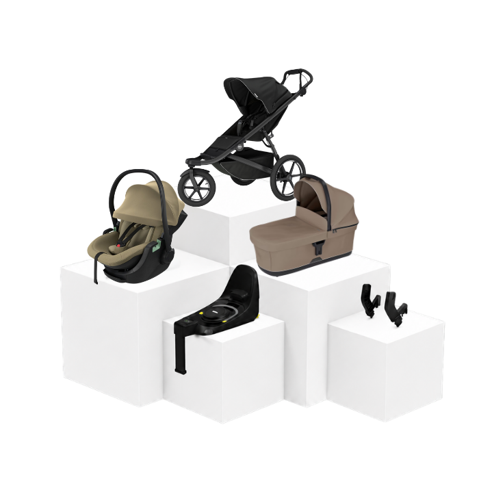 Thule Urban Glide 3 5-in-1 Travel Set – Babywanne, Babyschale & ISOFIX Basis