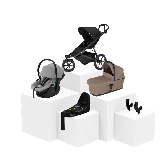 Thule Urban Glide 3 5-in-1 Travel Set – Babywanne, Babyschale & ISOFIX Basis