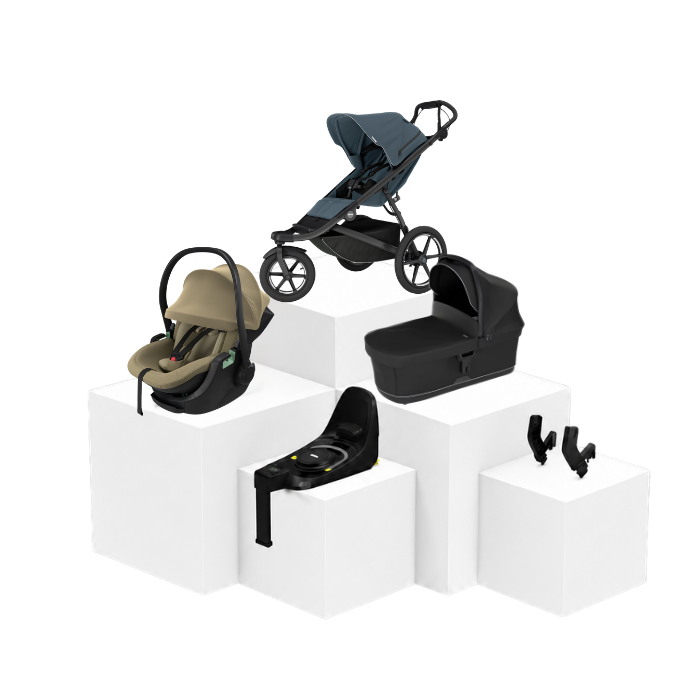 Thule Urban Glide 3 5-in-1 Travel Set – Babywanne, Babyschale & ISOFIX Basis