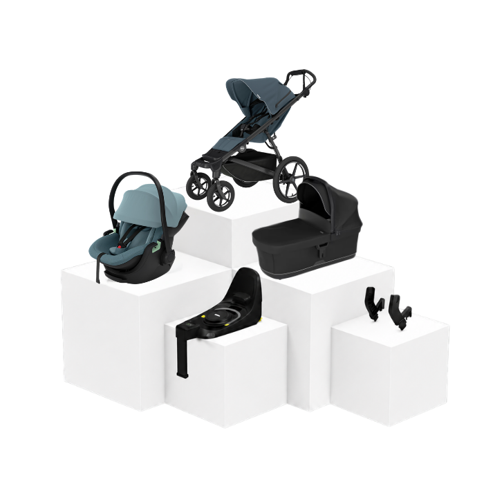 Thule Urban Glide 4 5-in-1 Travel Set – Babywanne, Babyschale & ISOFIX Basis