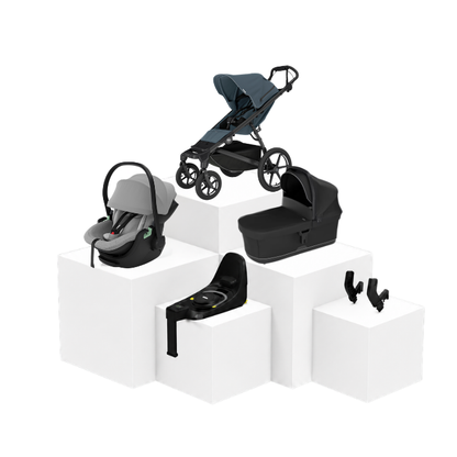 Thule Urban Glide 4 5-in-1 Travel Set – Babywanne, Babyschale & ISOFIX Basis