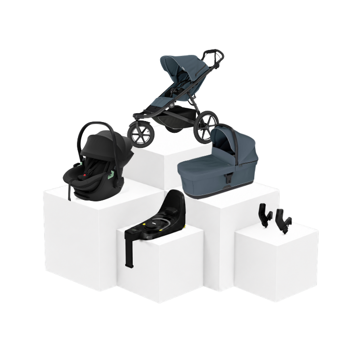 Thule Urban Glide 3 5-in-1 Travel Set – Babywanne, Babyschale & ISOFIX Basis