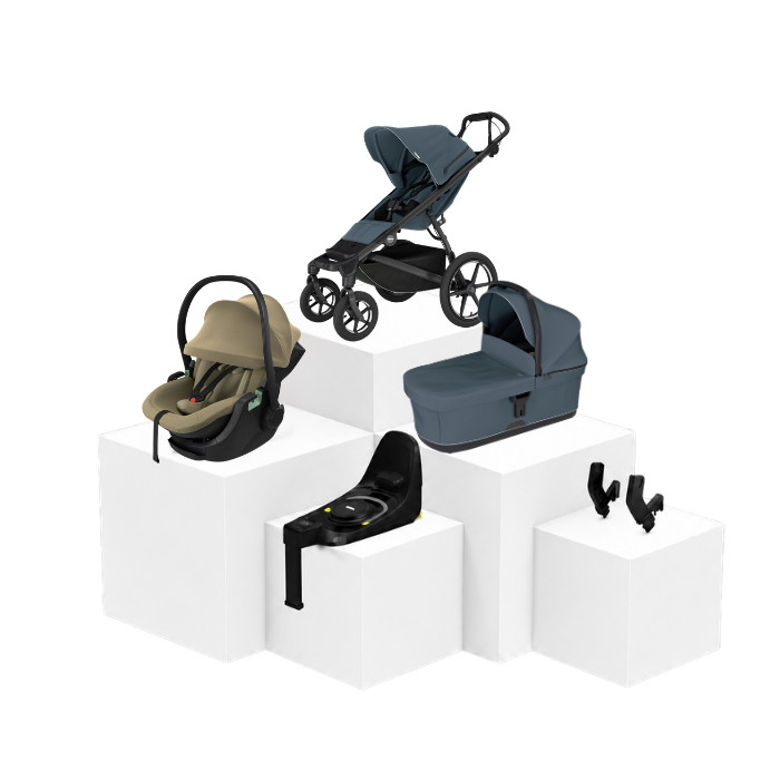 Thule Urban Glide 4 5-in-1 Travel Set – Babywanne, Babyschale & ISOFIX Basis