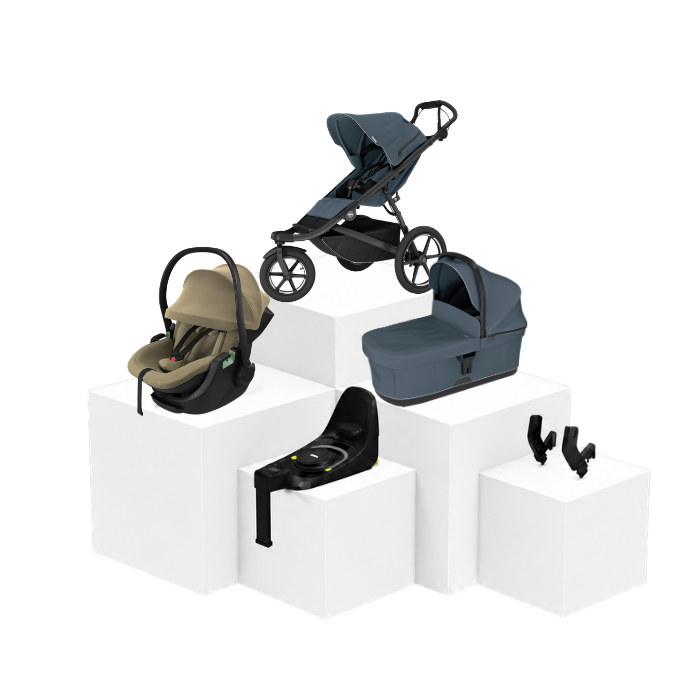 Thule Urban Glide 3 5-in-1 Travel Set – Babywanne, Babyschale & ISOFIX Basis
