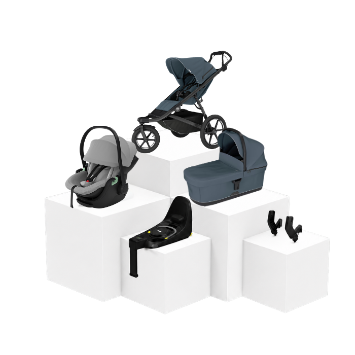 Thule Urban Glide 3 5-in-1 Travel Set – Babywanne, Babyschale & ISOFIX Basis