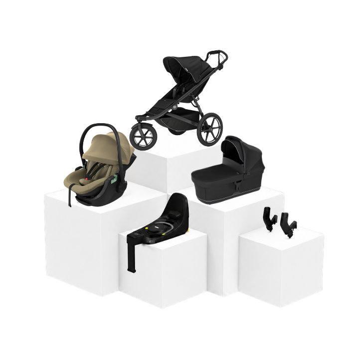 Thule Urban Glide 3 5-in-1 Travel Set – Babywanne, Babyschale & ISOFIX Basis