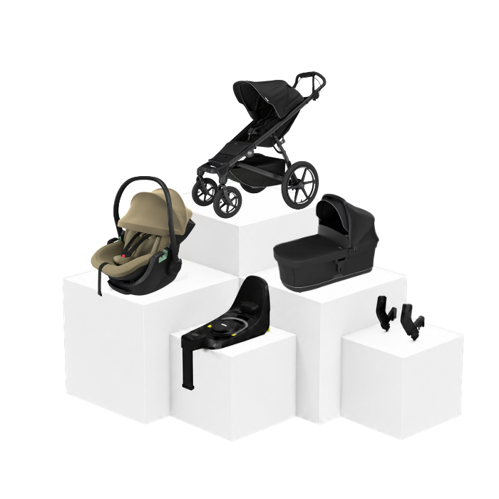 Thule Urban Glide 4 5-in-1 Travel Set – Babywanne, Babyschale & ISOFIX Basis