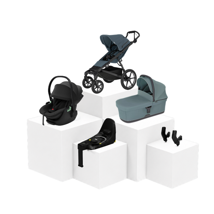 Thule Urban Glide 4 5-in-1 Travel Set – Babywanne, Babyschale & ISOFIX Basis