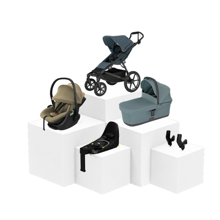 Thule Urban Glide 4 5-in-1 Travel Set – Babywanne, Babyschale & ISOFIX Basis