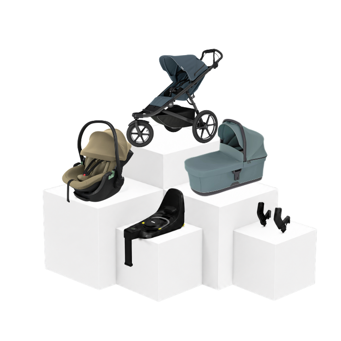 Thule Urban Glide 3 5-in-1 Travel Set – Babywanne, Babyschale & ISOFIX Basis