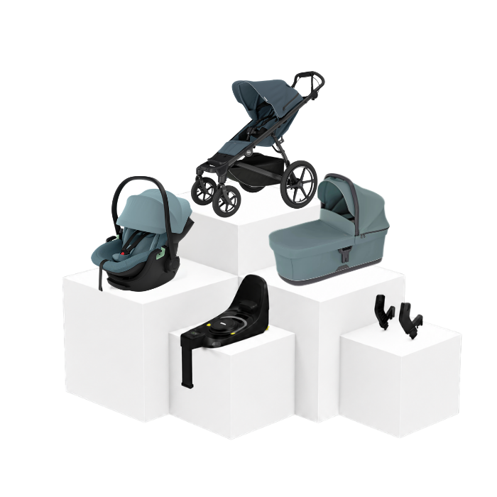 Thule Urban Glide 4 5-in-1 Travel Set – Babywanne, Babyschale & ISOFIX Basis