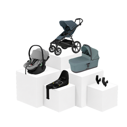Thule Urban Glide 4 5-in-1 Travel Set – Babywanne, Babyschale & ISOFIX Basis