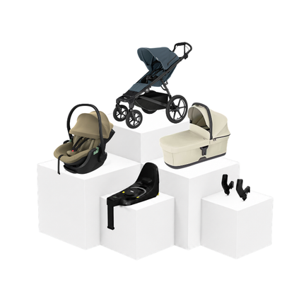 Thule Urban Glide 4 5-in-1 Travel Set – Babywanne, Babyschale & ISOFIX Basis