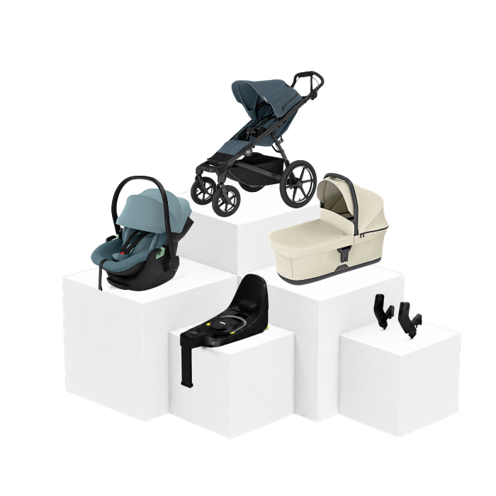 Thule Urban Glide 4 5-in-1 Travel Set – Babywanne, Babyschale & ISOFIX Basis