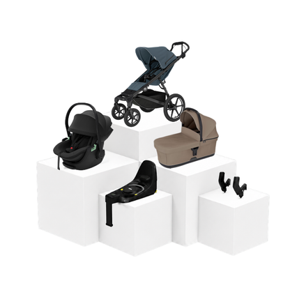 Thule Urban Glide 4 5-in-1 Travel Set – Babywanne, Babyschale & ISOFIX Basis