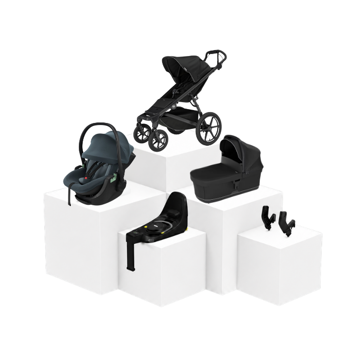 Thule Urban Glide 4 5-in-1 Travel Set – Babywanne, Babyschale & ISOFIX Basis