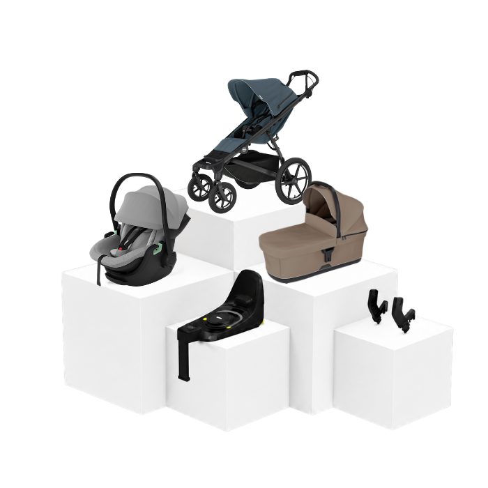 Thule Urban Glide 4 5-in-1 Travel Set – Babywanne, Babyschale & ISOFIX Basis