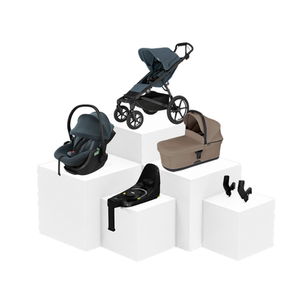 Thule Urban Glide 4 5-in-1 Travel Set – Babywanne, Babyschale & ISOFIX Basis