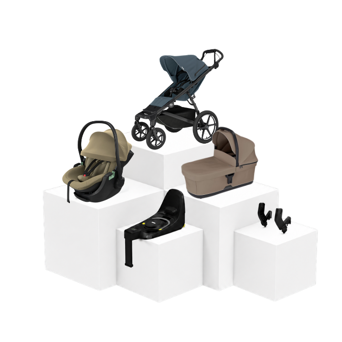 Thule Urban Glide 4 5-in-1 Travel Set – Babywanne, Babyschale & ISOFIX Basis