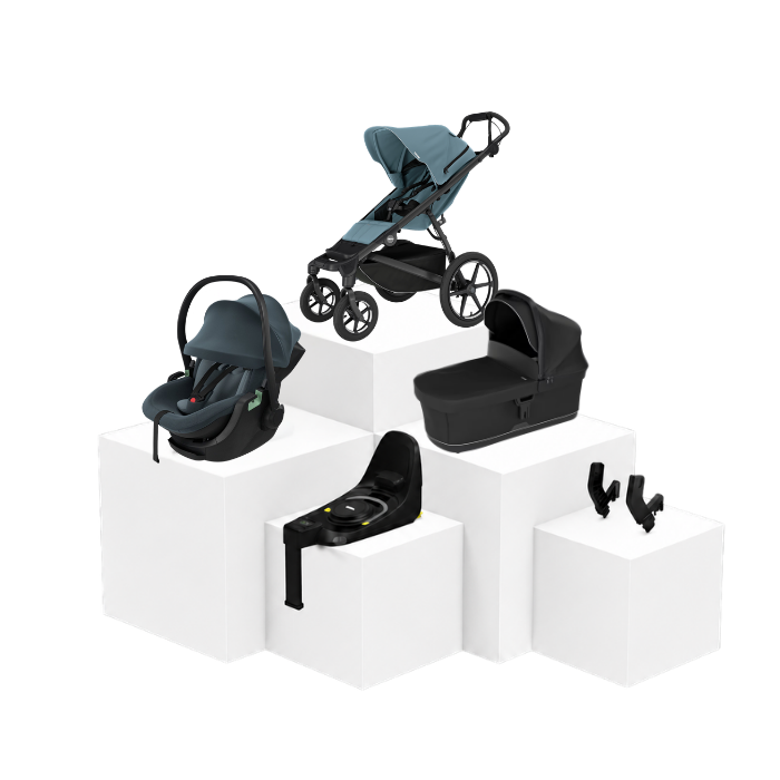 Thule Urban Glide 4 5-in-1 Travel Set – Babywanne, Babyschale & ISOFIX Basis