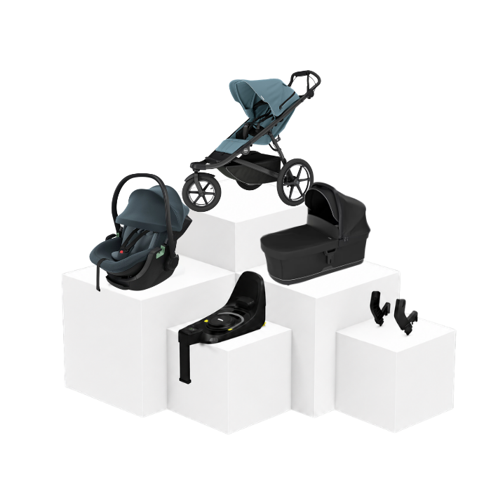 Thule Urban Glide 3 5-in-1 Travel Set – Babywanne, Babyschale & ISOFIX Basis