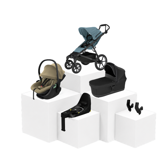 Thule Urban Glide 4 5-in-1 Travel Set – Babywanne, Babyschale & ISOFIX Basis