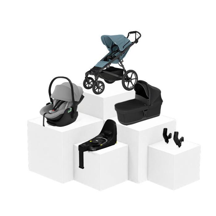 Thule Urban Glide 4 5-in-1 Travel Set – Babywanne, Babyschale & ISOFIX Basis