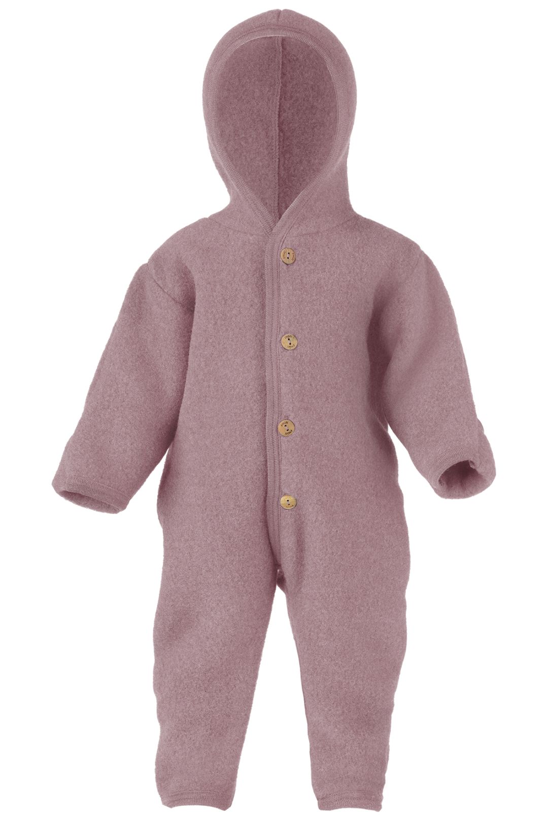 Produktbild: Engel - Overall, mit Kapuze und Knöpfen. 100% Schurwolle von Engel im Onlineshop von dasMikruli - Dein Shop für Baby Erstausstattung