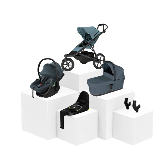 Thule Urban Glide 3 5-in-1 Travel Set – Babywanne, Babyschale & ISOFIX Basis