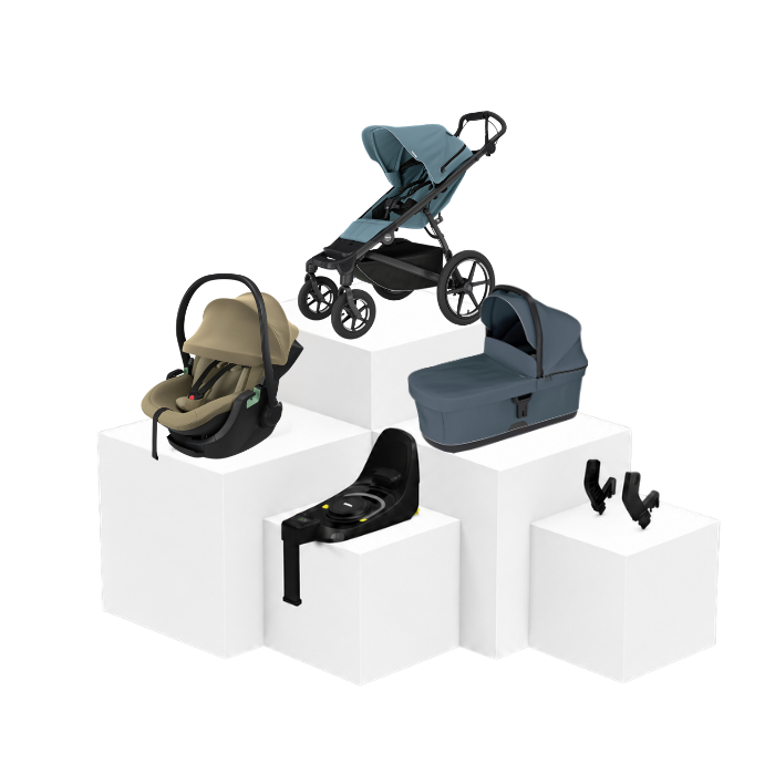 Thule Urban Glide 4 5-in-1 Travel Set – Babywanne, Babyschale & ISOFIX Basis