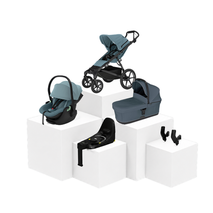 Thule Urban Glide 4 5-in-1 Travel Set – Babywanne, Babyschale & ISOFIX Basis
