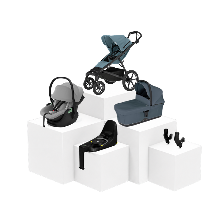 Thule Urban Glide 4 5-in-1 Travel Set – Babywanne, Babyschale & ISOFIX Basis