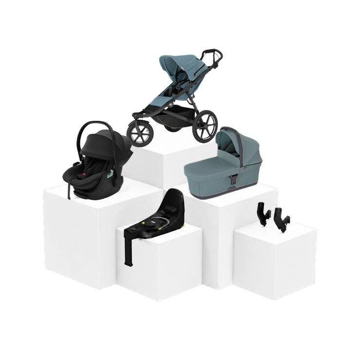 Thule Urban Glide 3 5-in-1 Travel Set – Babywanne, Babyschale & ISOFIX Basis
